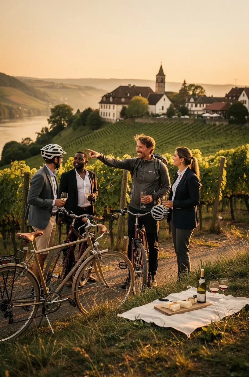 Historisches Wahrzeichen einer deutschen Stadt, ideal für kurze Freizeitbesuche nach dem Meeting